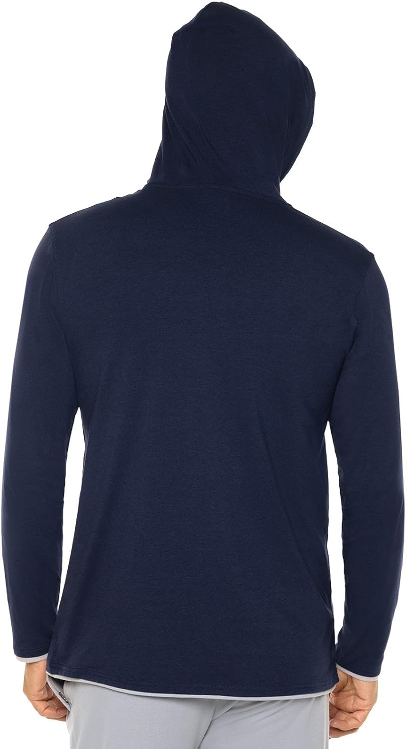 Coolibar Men's Hoodie - UPF 50+ Sun Protection - Oasis