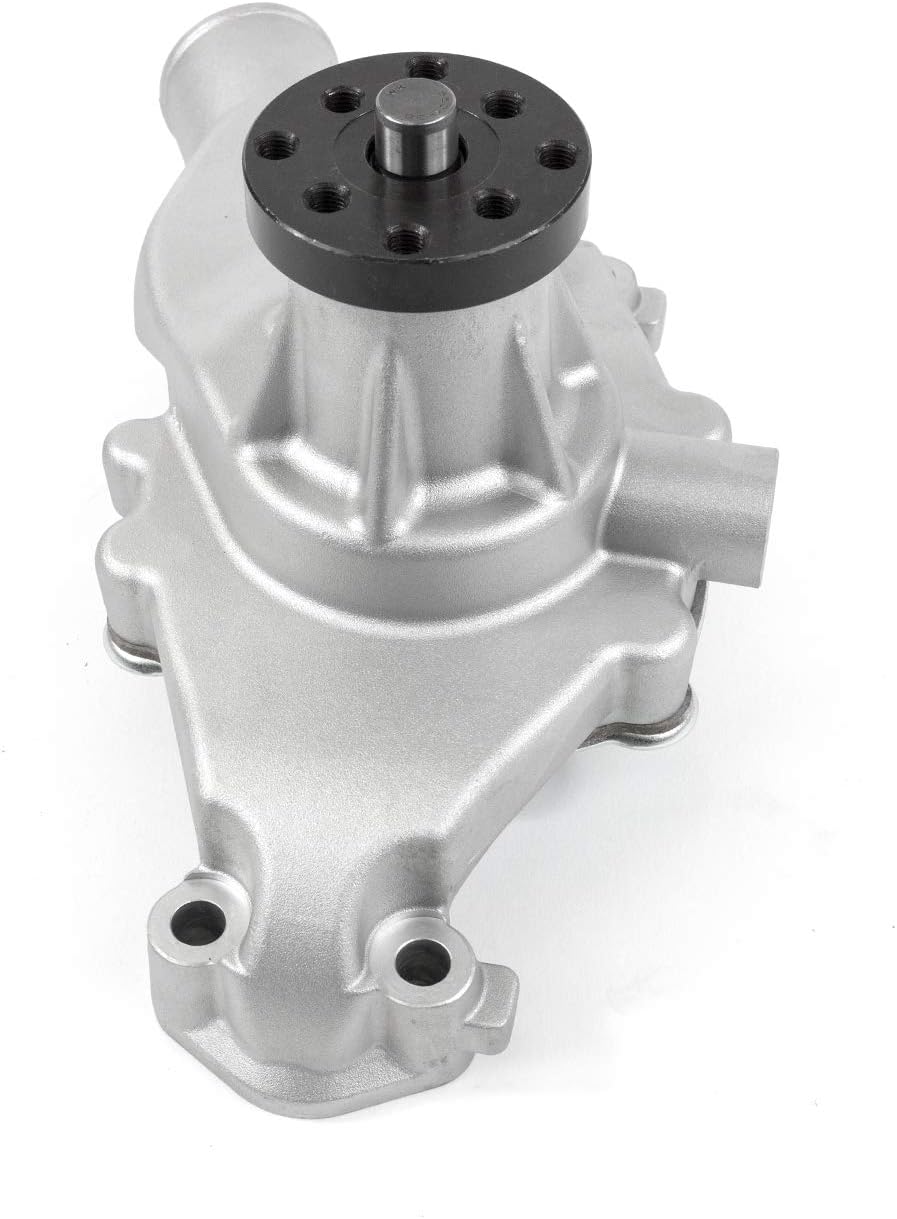 Top Street Performance Short-Style Reverse Rotation High-Flow Mechanical Water Pump for Chevy Small Block - Satin