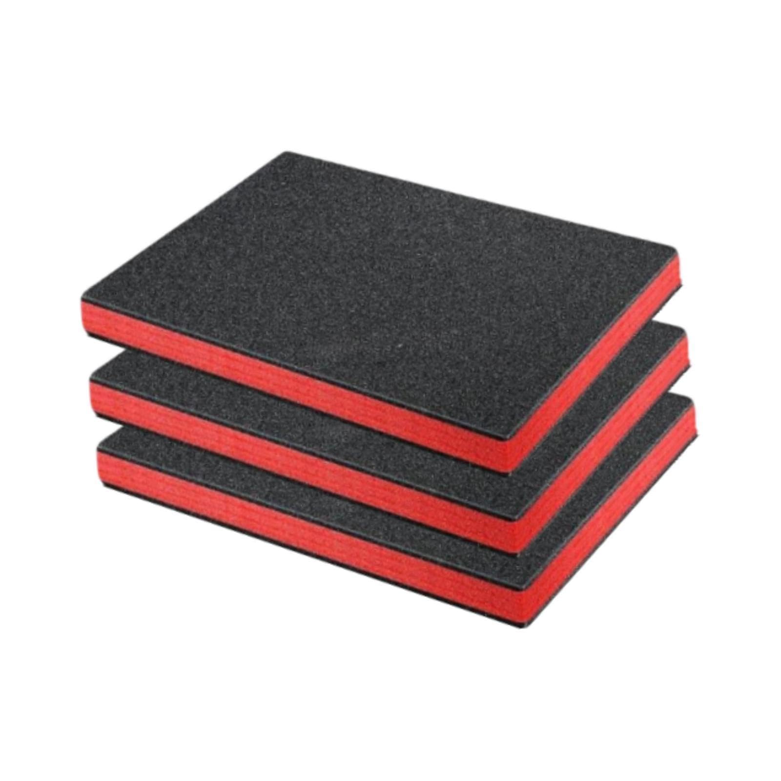 BNF®3Pcs Tool Box Foam Inserts Removable for Toolbox Storage Tabletop Miniatures 30.5cmx25.5cmx2.5cm|Home & Garden|Home & Garden|Home & Garden|Package Includes:3 Tool Box Foam Inserts-image-24