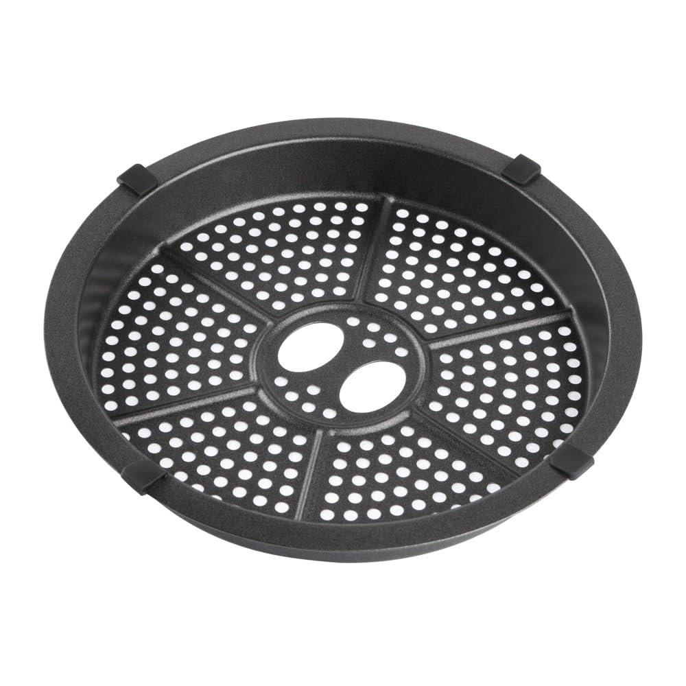 Russell Hobbs Friggitrice ad aria Panoramica, 5 L,no olio, 10 programmi di cottura, lavabile in lavastoviglie, friggere, grigliare, cuocere al forno, 200°C, Crema, 27421-56