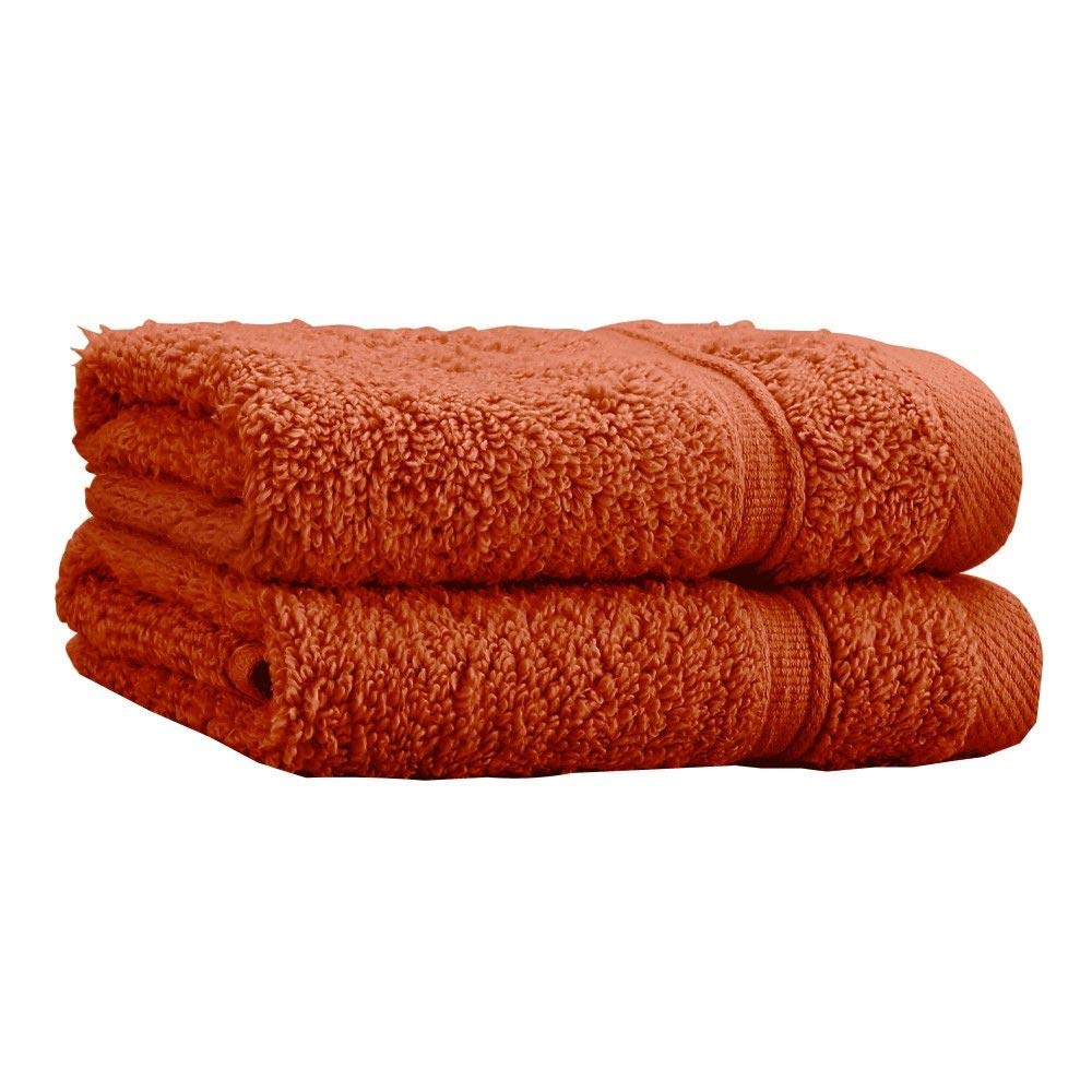 Catherine Lansfield Zero Twist Cotton 70x120cm Bath Towel Terracotta, Bath Towel - 70x120cm - Image 3