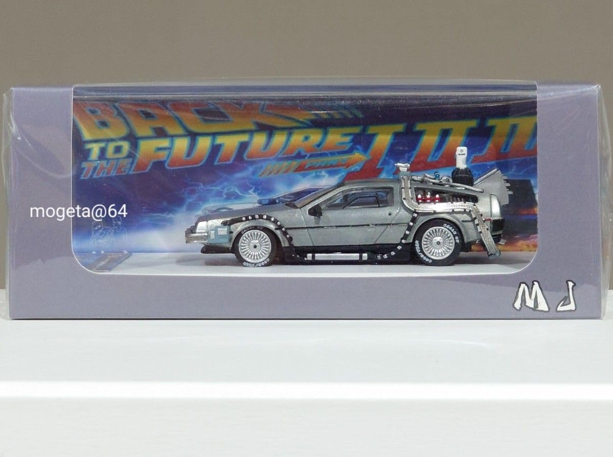 Amazon.co.jp: MJ MODEL 1 64 DeLorean DMC-12 Ⅱ バック トゥ ザ  