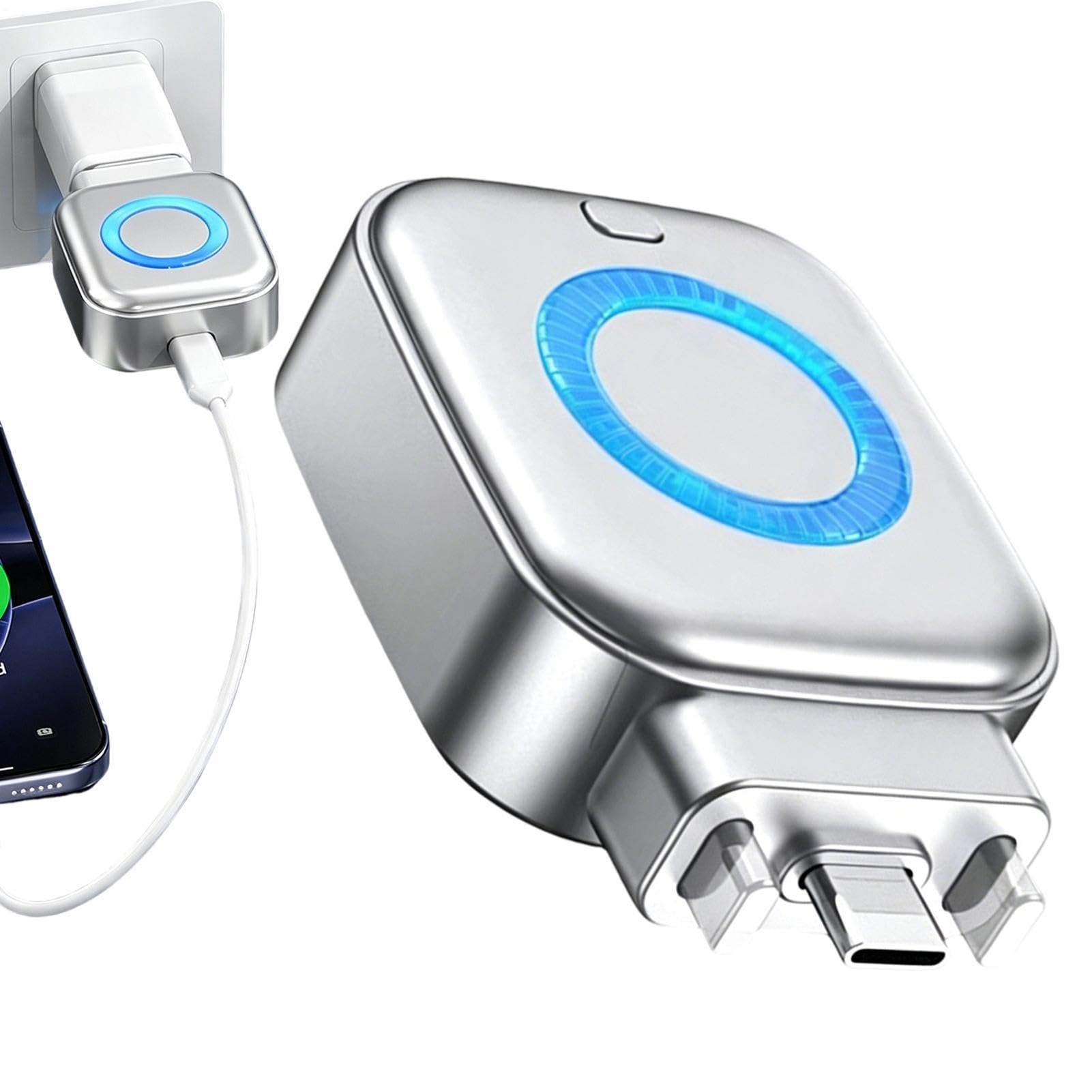 Adattatore Di Ricarica Smart Con Arresto Automatico – Protegge La Batteria, Scollega A Carica Completa, Potenza 140W, Per Laptop E Smartphone - 2