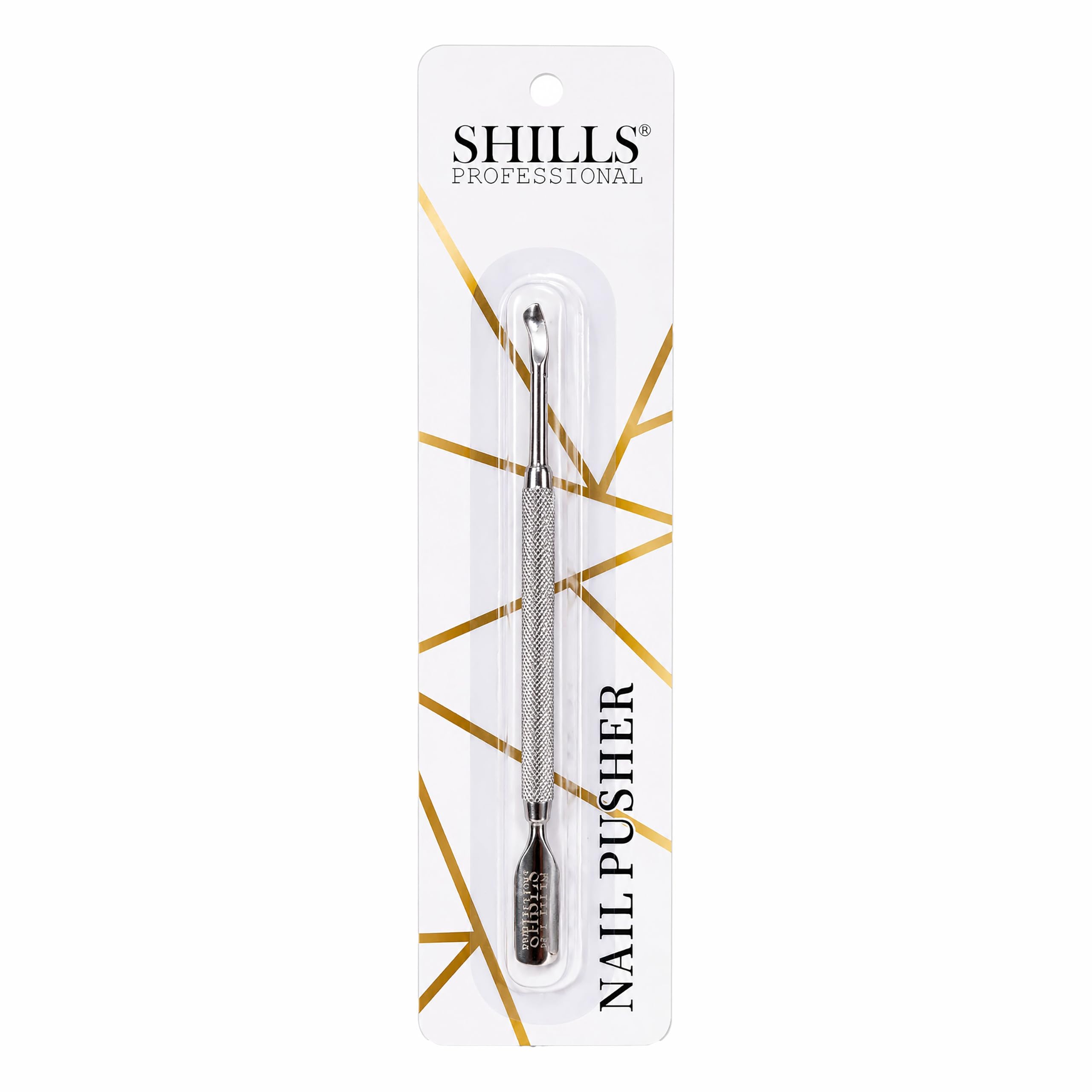 SHILLS PROFESSIONAL Silver Pusher S 501 Cuticle Pusher, Stainless Steel, Silver, for Manicure, Pedicure and Nail Preparation, 1 Count-image-29