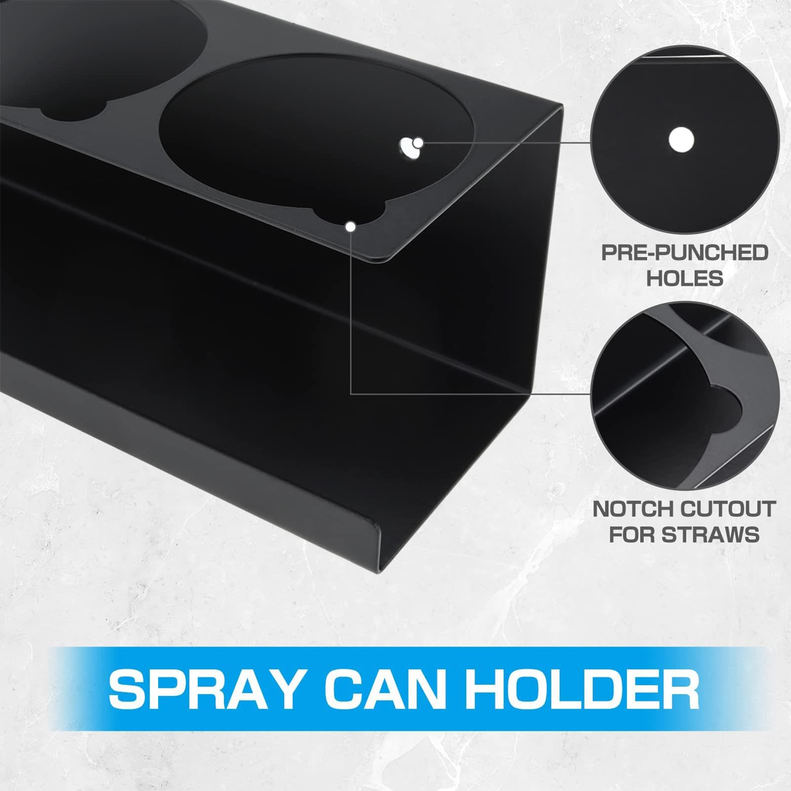 Aerosol Halterung Für Servicewagen | Praktischer Flaschenhalter Für Werkstatt & Garage