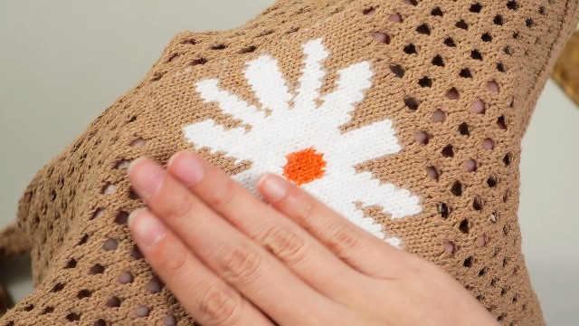 Bolso Tote Tejido a Crochet para Mujer miniatura 7