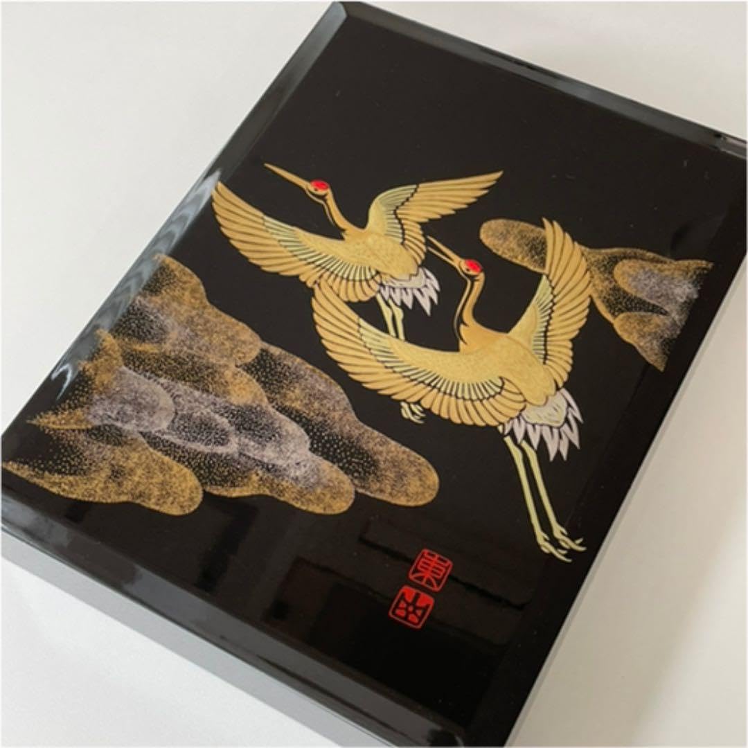 輪島漆器 ✰ 鶴重箱