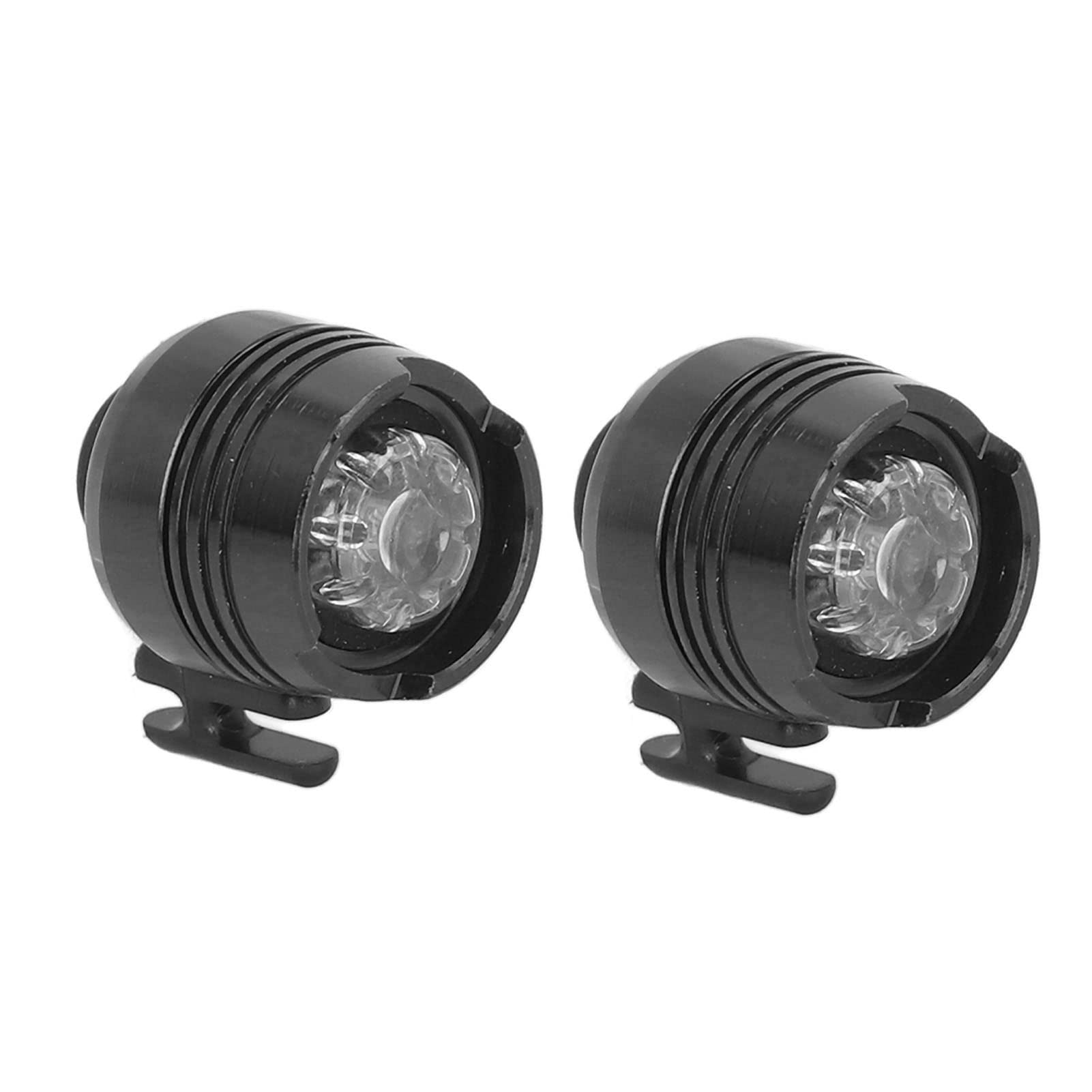 Clogs Shoes Headlight, Durable Portable Waterproof LED Clogs Shoes Light Aluminum Alloy 2PCS for Thanksgiving (Black)-image-10