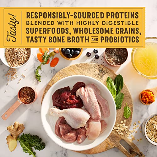 Stella-Chewys-SuperBlends-Raw-Coated-Wholesome-Grains-Cage-Free-Chicken-Duck-Recipe-with-Superfoods-35-lb-Bag Stella Chewys SuperBlends Raw Coated Wholesome Grains Cage Free Chicken Duck Recipe with Superfoods 35 lb Bag