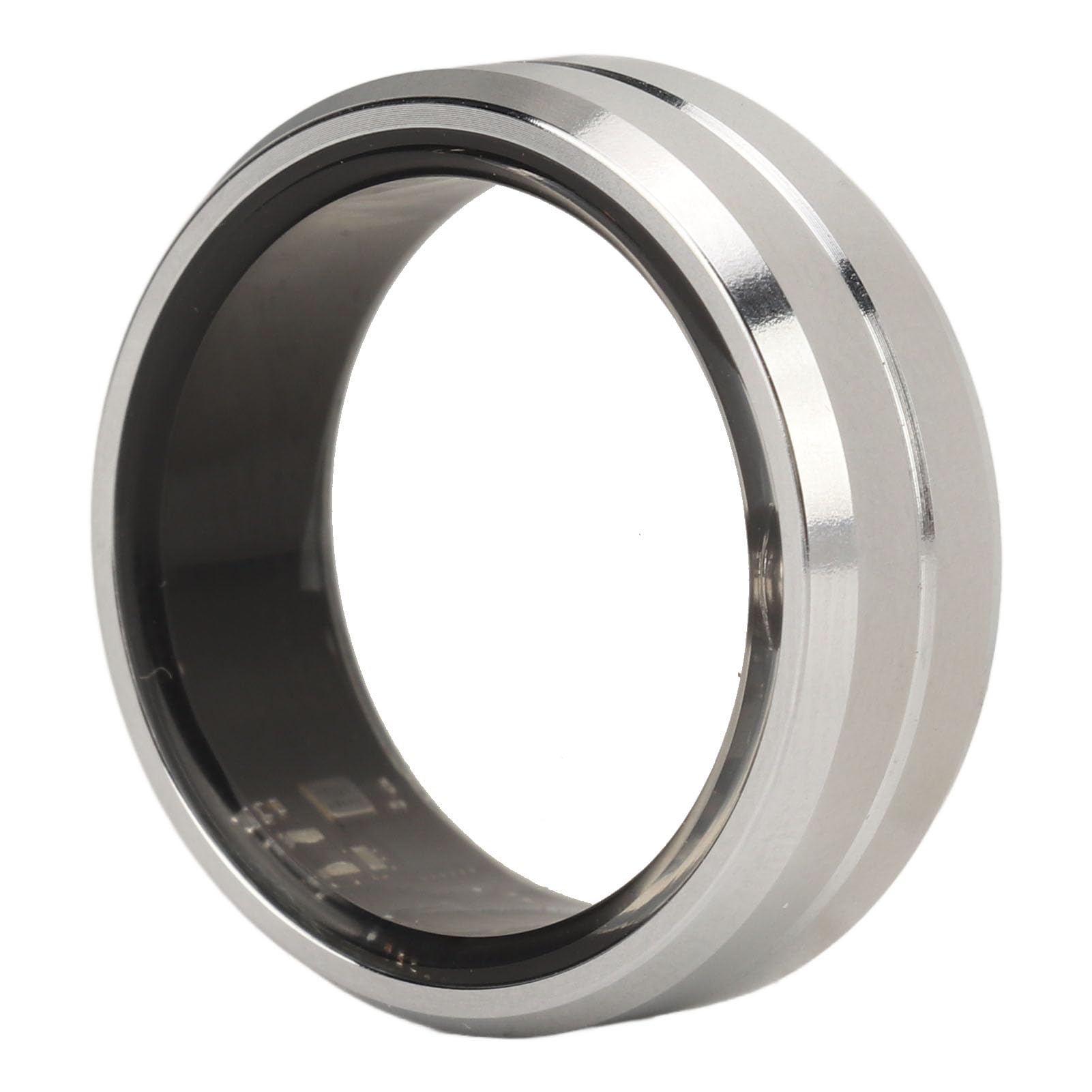 GOWENIC Smart Ring, Health Ring, Remote Control Photo Taking with IP68 and for Android or iOS (21.5mm/0.85in)