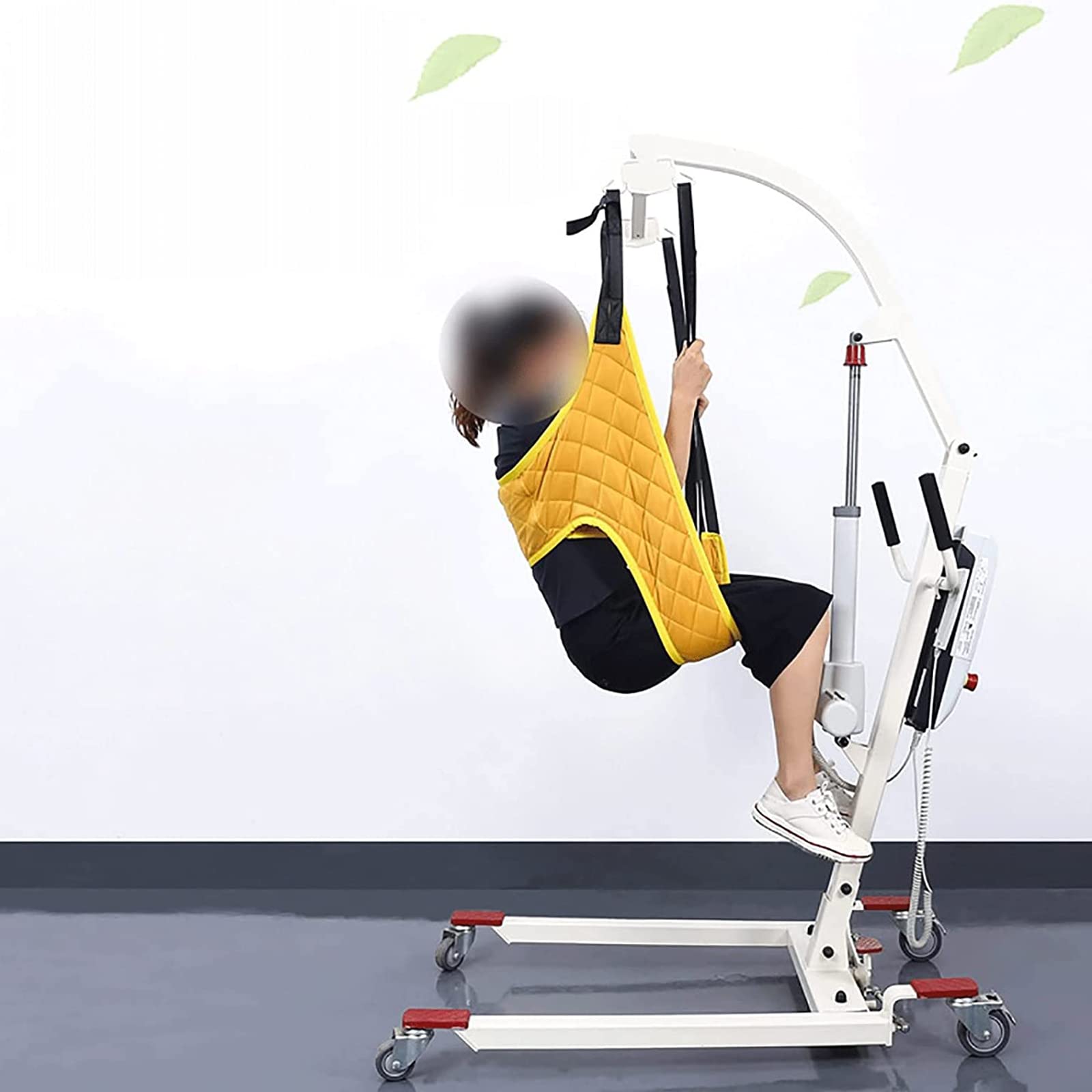 Arnés de elevación para Inodoro, Elevador de Paciente Arnés de elevación para Paciente de Cuerpo Completo con arnés para Inodoro, para discapacitados