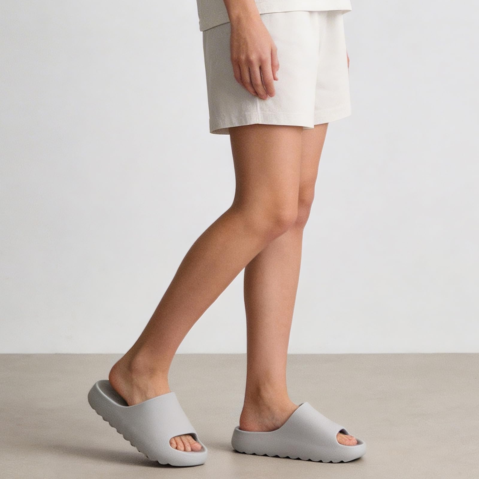 Jesindr Ciabatte Uomo Donna Estive Mare Pantofole Cozy Slides Casa Foam Slide Piscina Scarpe Nuvola Slippers Gomma Sliders Estivi Sandali