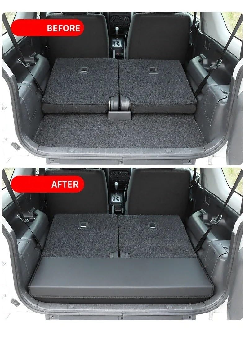 Bagagli Protezione Coperchio per Suzuki per Jimny JB33 per Sierra JB43 1998-2017 Accessori per Box Portaoggetti di Grande capacità Scatola Organizer per Bagagliaio Auto(8mm Thickness)