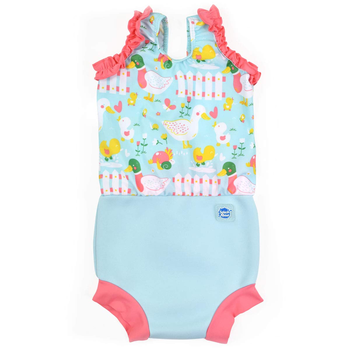 Splash About Happy Nappy Costume with Reusable Swim Nappy