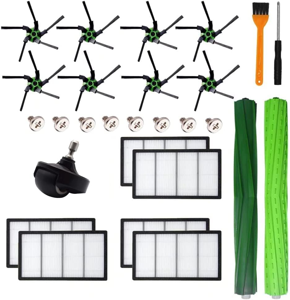 Piezas de repuesto compatibles con iRobot Roomba S Series S9 (9150) y S9+ (9550) Accesorios para aspiradora robot (19 unidades)