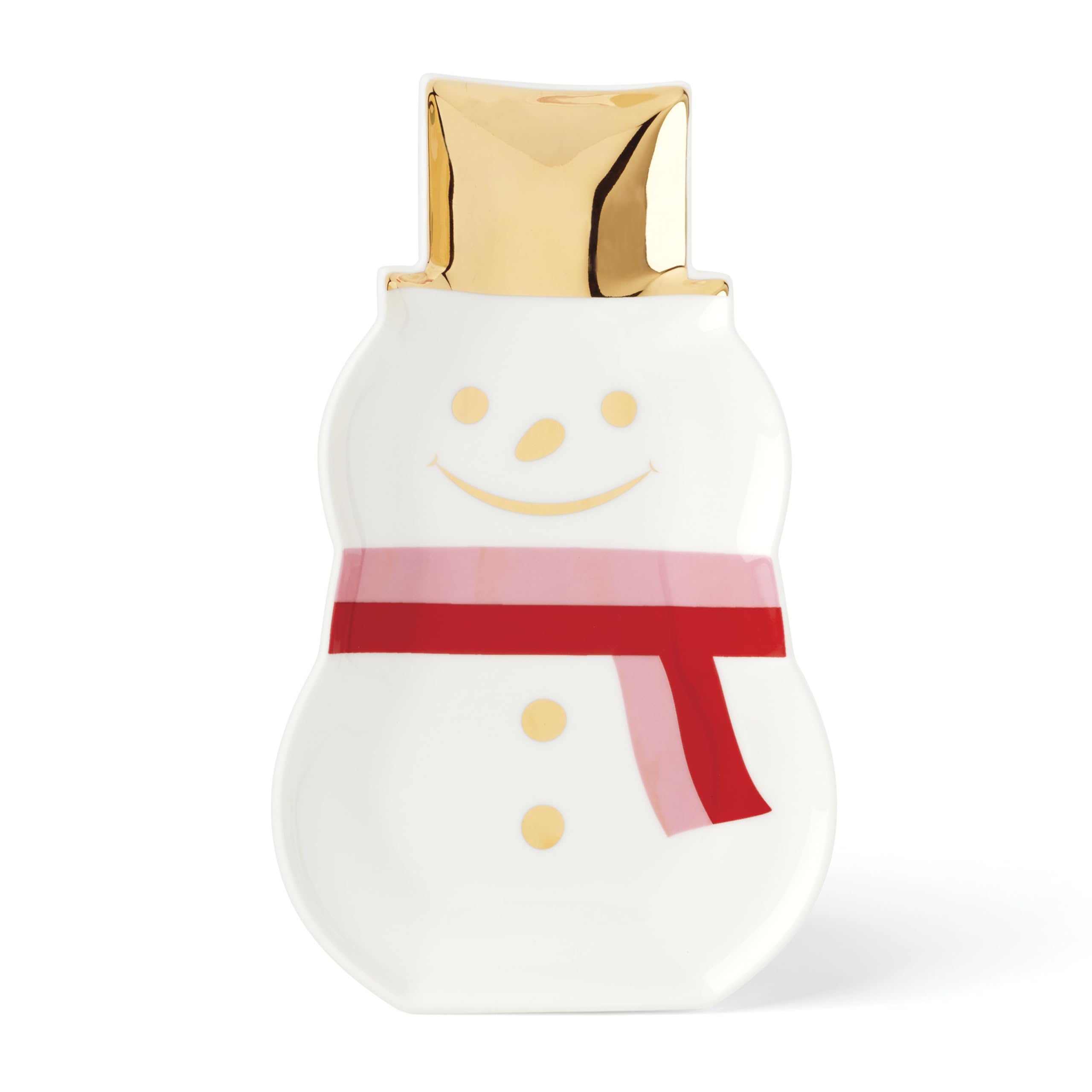 kate spade new york Be Jolly Snowman Christmas Candy Dish