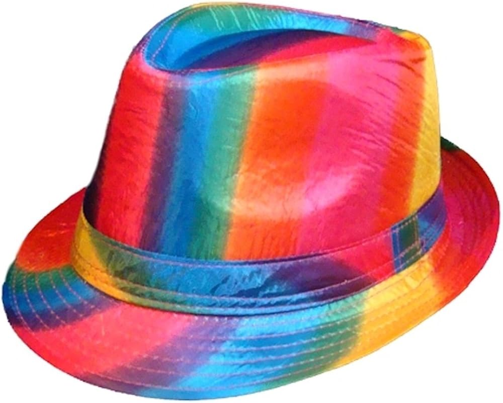Rainbow fedora Clearance