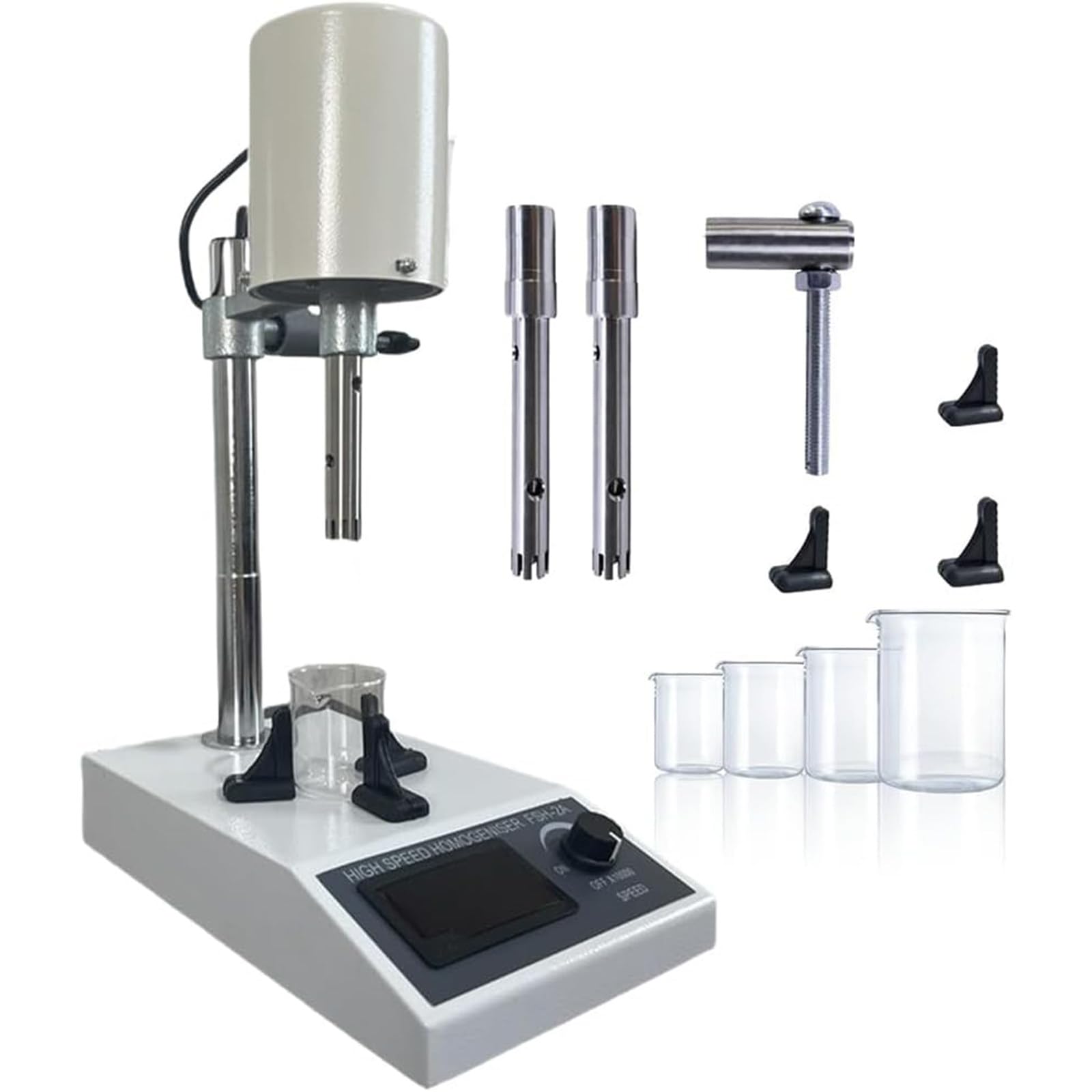 Homogeneizador Emulsionante Mezclador de dispersión, homogeneizador de alta velocidad, homogeneizador de laboratorio dispersante, mezclador homogeneizador de laboratorio de 5 ~ 1000 ml, velocidad