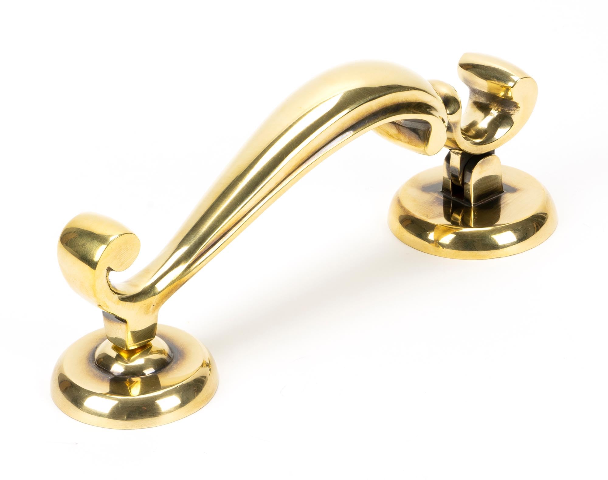 From The Anvil Aged Brass Doctors Door Knocker
