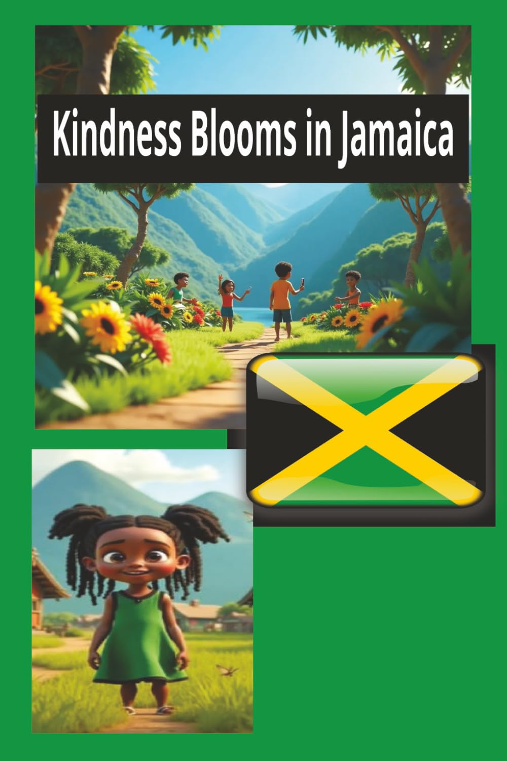 Kindness Blooms in Jamaica (Caribbean Picture Book Bundle; Jamaica, Puerto Rico, Haiti, Dominican, Cuba, book for kids; Storybook; Island Storybook; Island)
