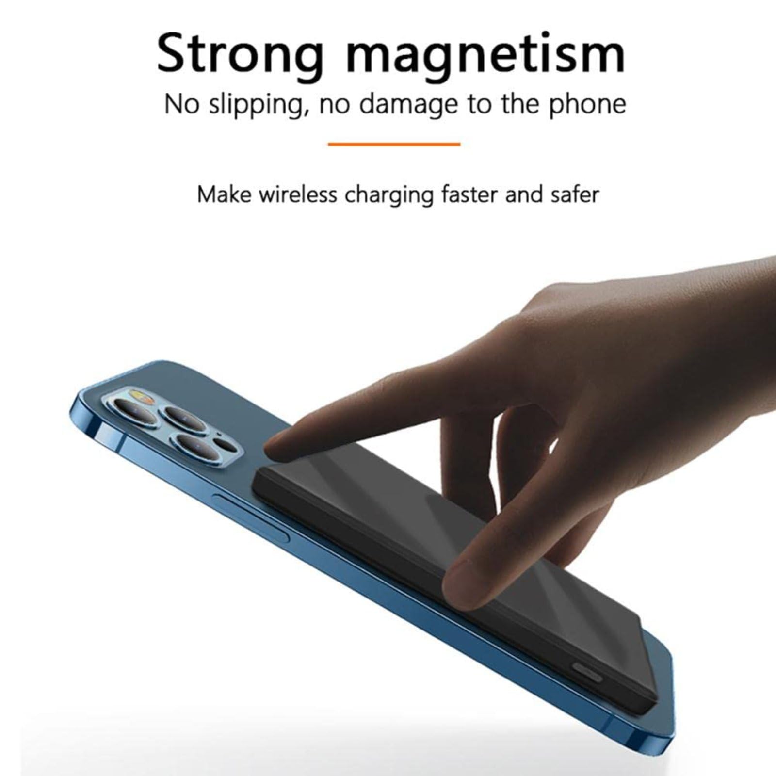 Power Bank Wireless 3 in 1 da 5000 mAh, Power Bank Magnetico Wireless da 15 W, Caricabatterie Portatile Wireless Compatibile con iPhone 12/13/Mini/Pro/Pro Max