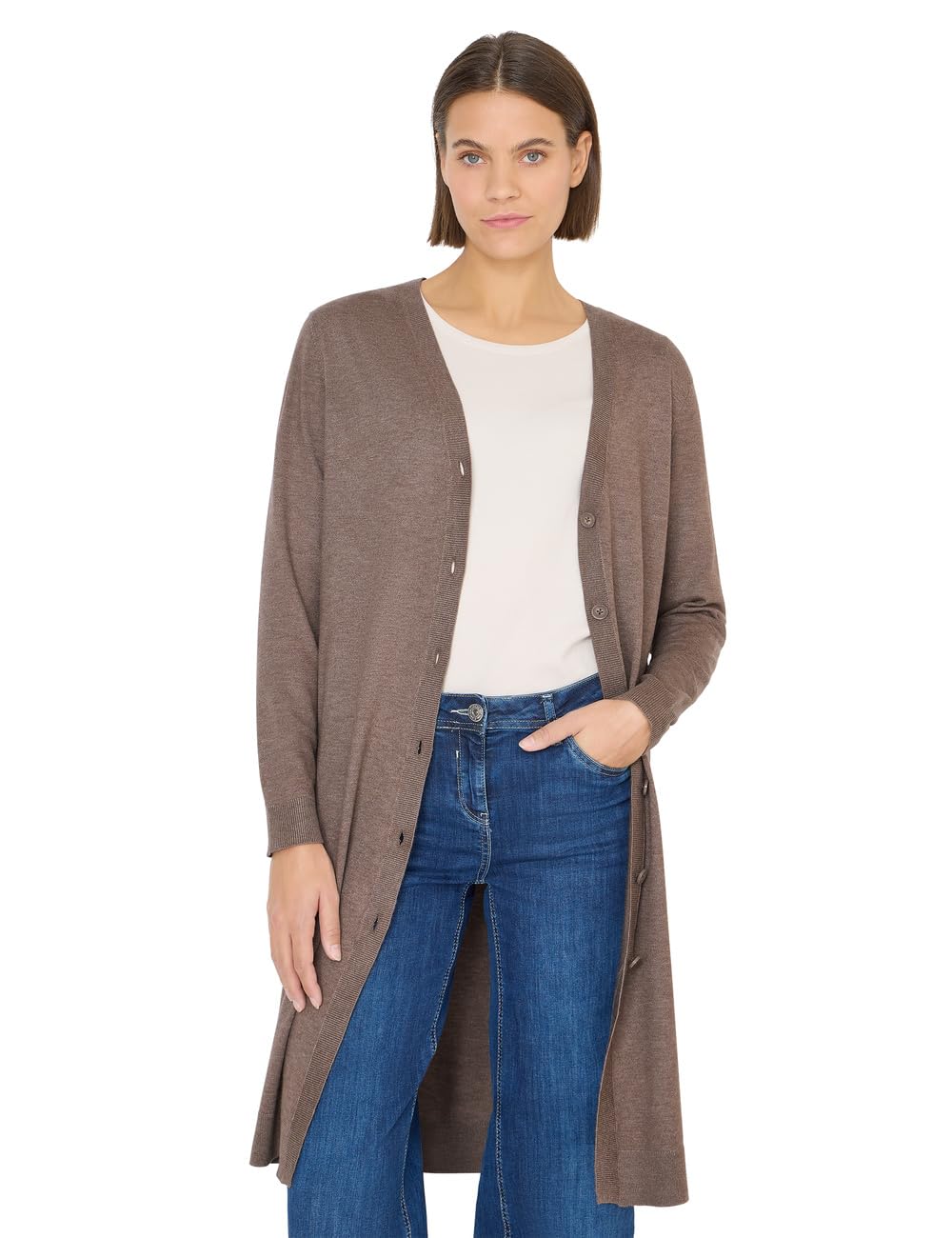 Cecil Damen Langer Cardigan