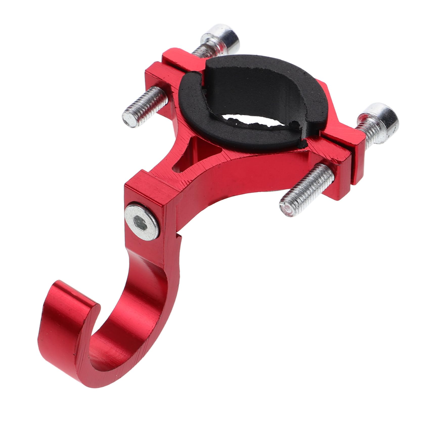 Milisten Motorcycle Handlebar Storage Hook Aluminum Alloy Hanging Accessory for Electric Bike Scooter No Drill Installation for Convenient Bag Storage