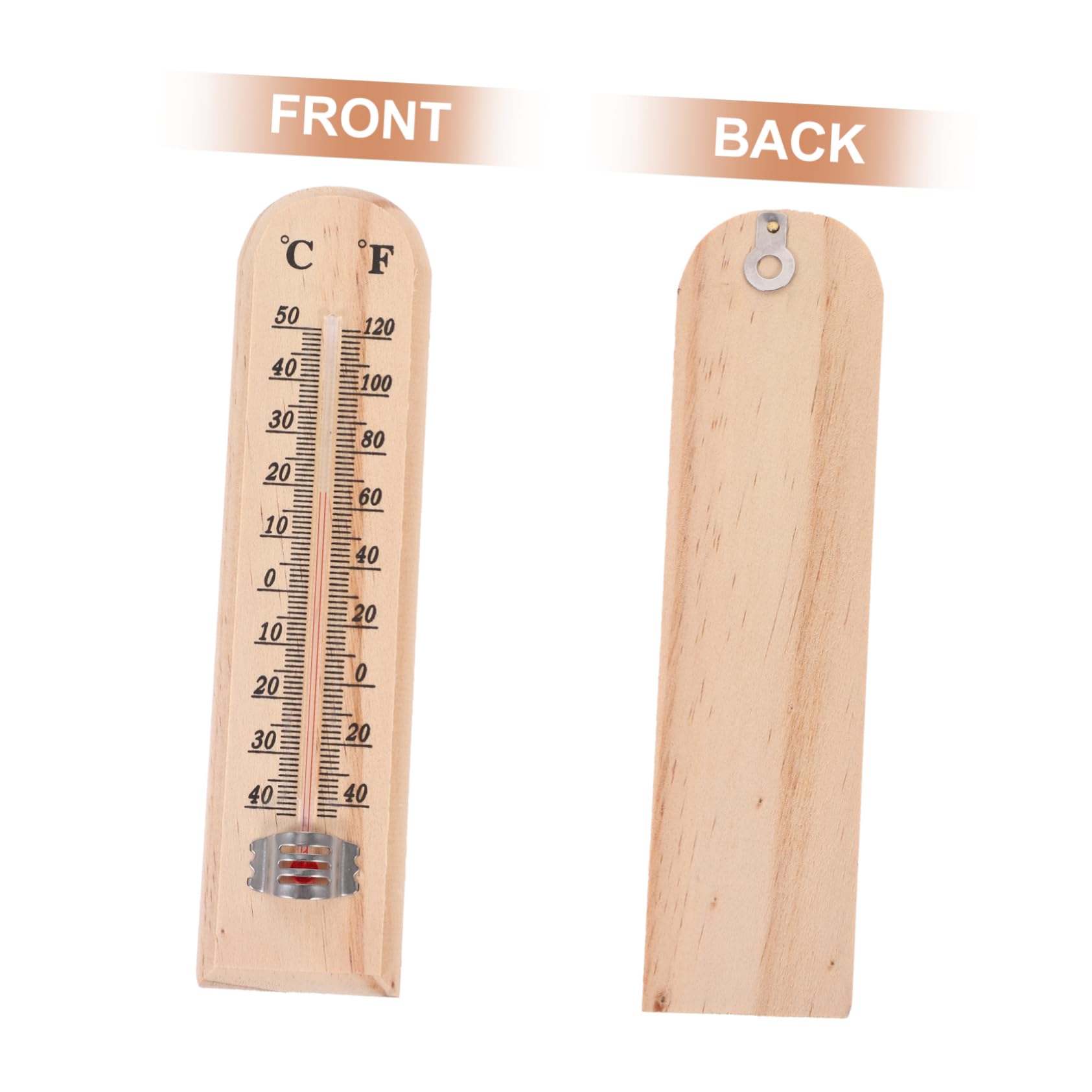 Wandthermometer 3 Stück-pack Präzise Temperaturanzeige für Außenbereich