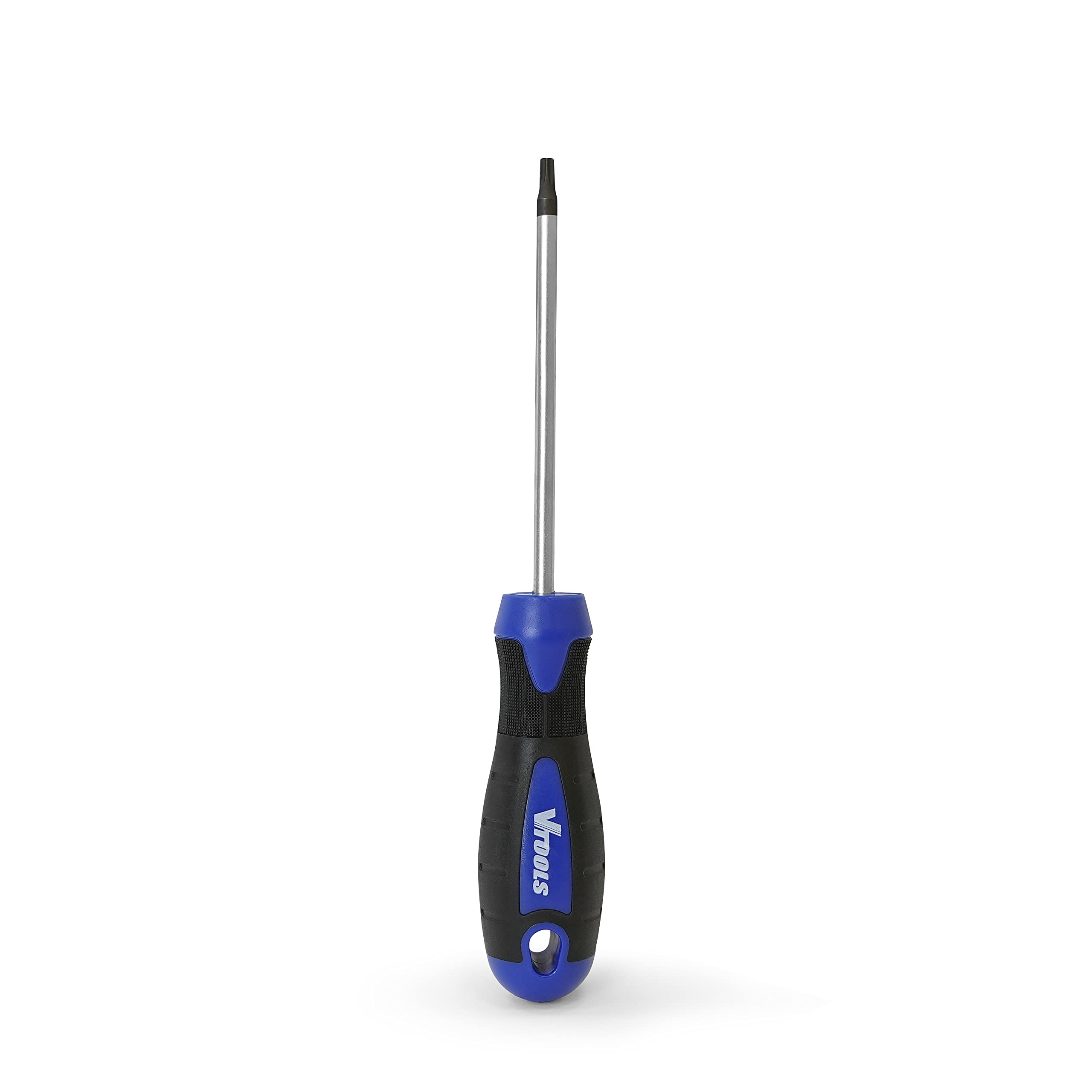 VTOOLS T25 Torx Screwdriver with Magnetic Black Tip With Ergonomic Grip, Professional & Multi-Purpose Screwdriver, 6x100mm, Perfect For Work & Home Use, VT2200