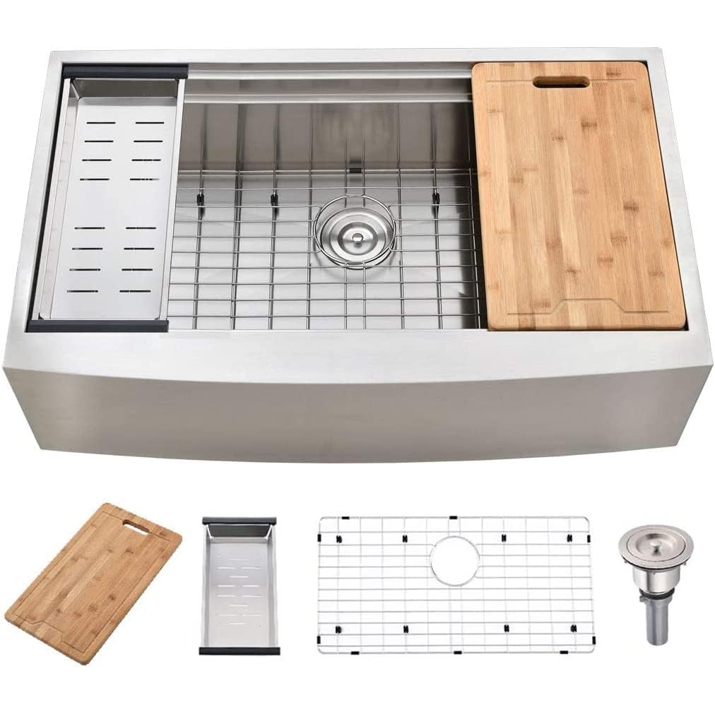 KINGO HOME 33 Inch Farmhouse Sink