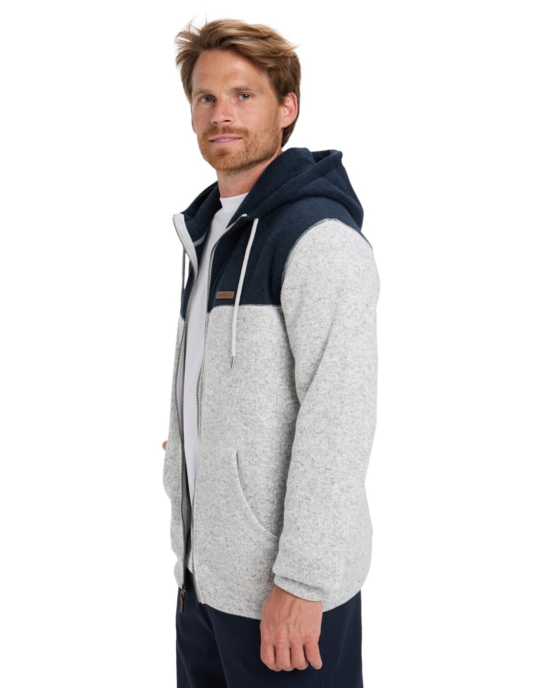Quiksilver Keller Block Zip Bluza polarowa Szary XL