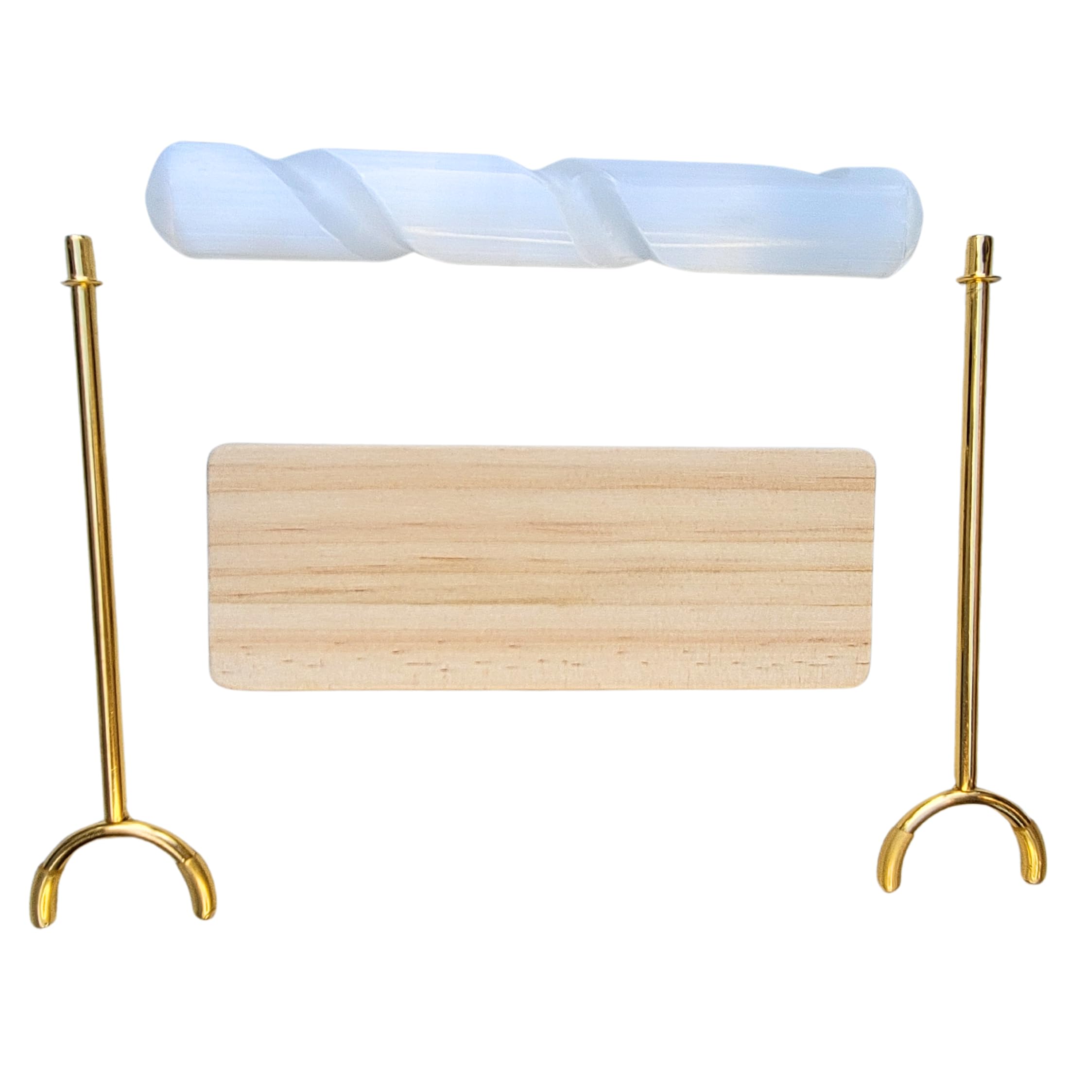 Amazon｜セレナイトブレスレットホルダースタンド、100%本物の