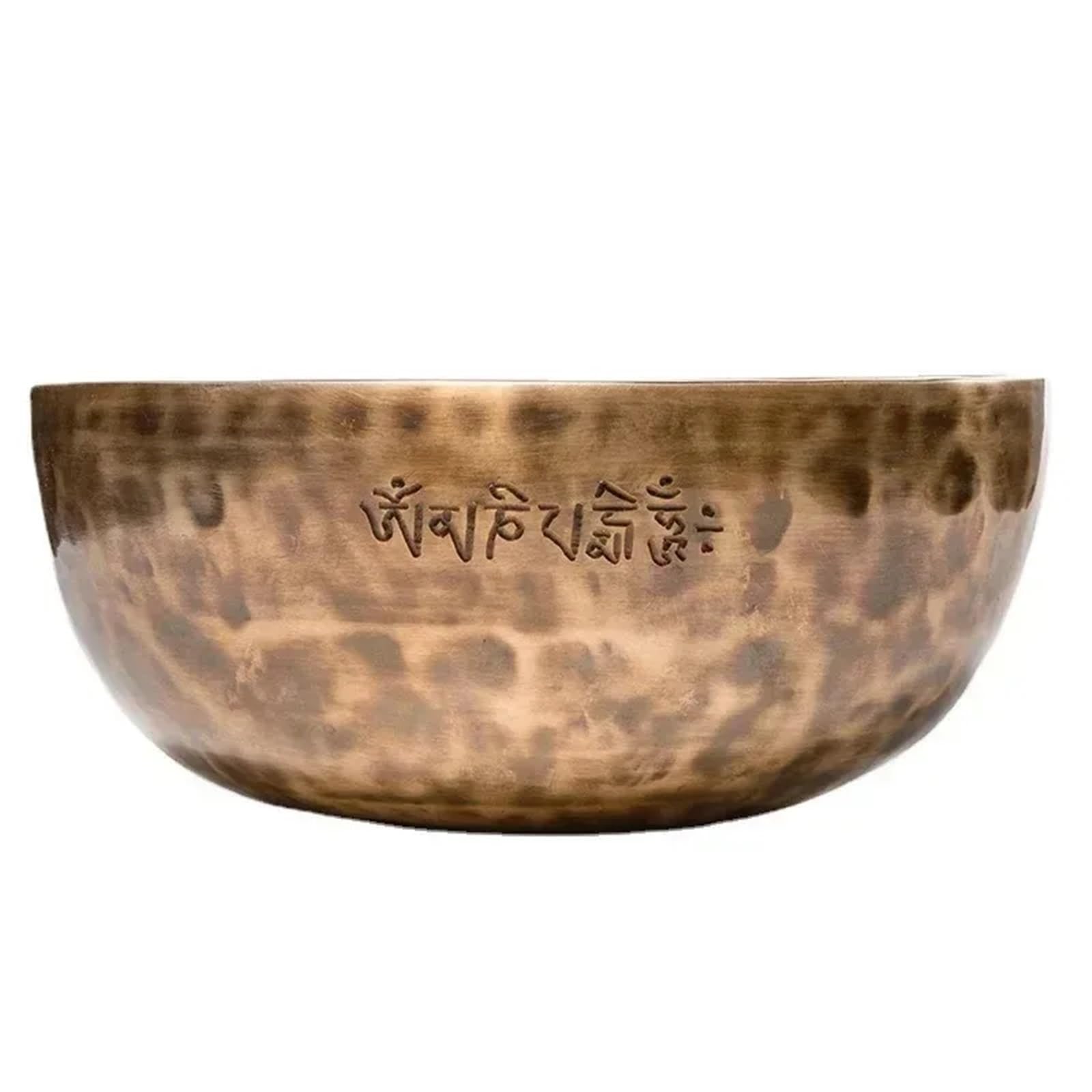 Cuenco para el canto Cuenco tibetano grande hecho a mano, instrumento de sanación sonora, cuenco luna llena, accesorios masaje for meditación y yoga(30CM)
