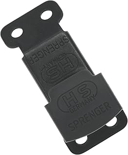Herm Sprenger Black Stainless Steel ClicLock Buckle Quick Release Fastener for Prong Dog Training Collar (3.2mm)