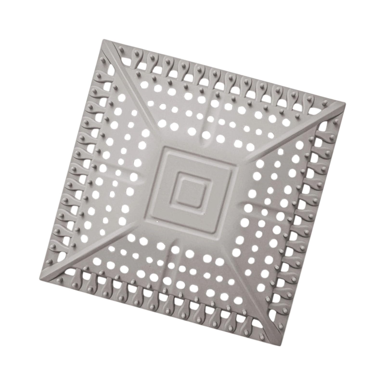Shape Silicone Floor Drain Cover Sewer Outfall Drain Filter Hair Catcher Meshes Sink Strainer Easy to Clean Meshes Sink Strainer Hair Catcher