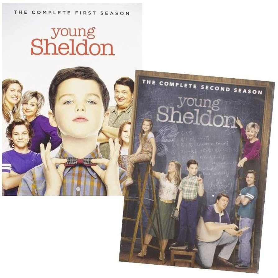 キッズ・ファミリー YOUNG SHELDON the Complete Series 1-7 Young Sheldon: The Complete Series Season 1-7 (DVD, 2024, 14