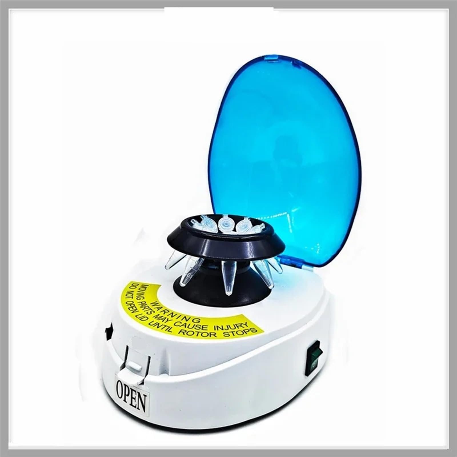 Mini centrífuga de palma centrífuga de laboratorio 4000 ~ 10000 rpm hasta 8 tubos PCR de 0,5 ml, 1,5 ml, 2 rotores RCF(JMC-1200)