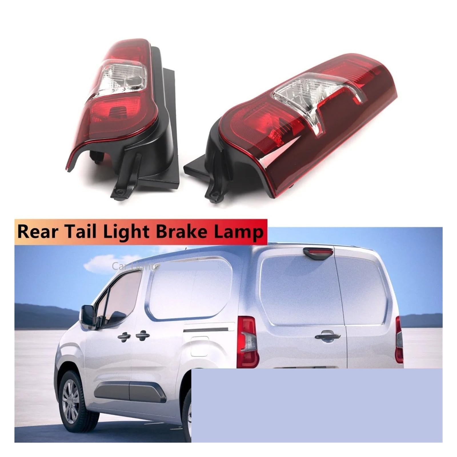 Piloto Trasero Kit Para Citroen Para Berlingo 2019-2024 Luces Traseras 9819235880 9808243182 Lámpara De Luz Trasera Coche Roja