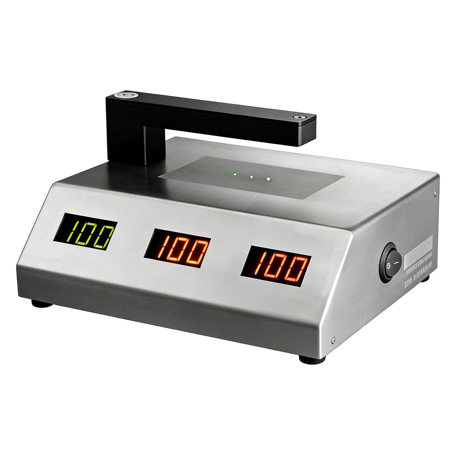 Medidor de transmitancia de lente óptica, probador de tinta de aceite de apertura, detector de transmisión de luz digital preciso para cubierta móvil, control de calidad de componentes electrónicos