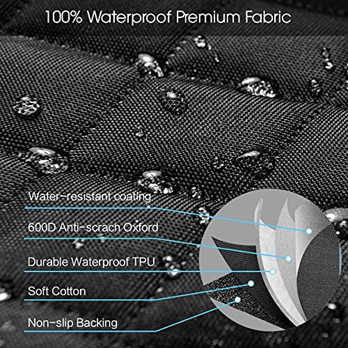 Vailge Dog Cargo Liner for SUV,Waterproof SUV Cargo Liner for Dogs,Nonslip Pet Cargo Cover Liner Dog Car Seat Cover Mat… - Image 3