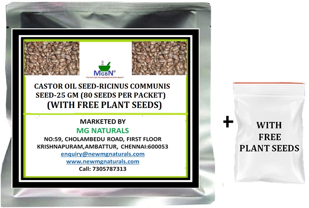 See full amazon price history chart for CASTOR OIL SEED-RICINUS COMMUNIS SEED-25 GM (80 SEEDS PER PACKET) (WITH FREE PLANT SEEDS) CASTOR OIL SEED-RICINUS COMMUNIS SEED-25 GM (80 SEEDS PER PACKET) (WITH FREE PLANT SEEDS) (B07H2G4VP4) Amazon Price History, Amazon Price Tracker