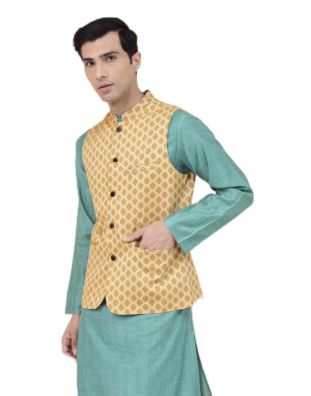 fabindia Men Nehru Jackets-picture-36