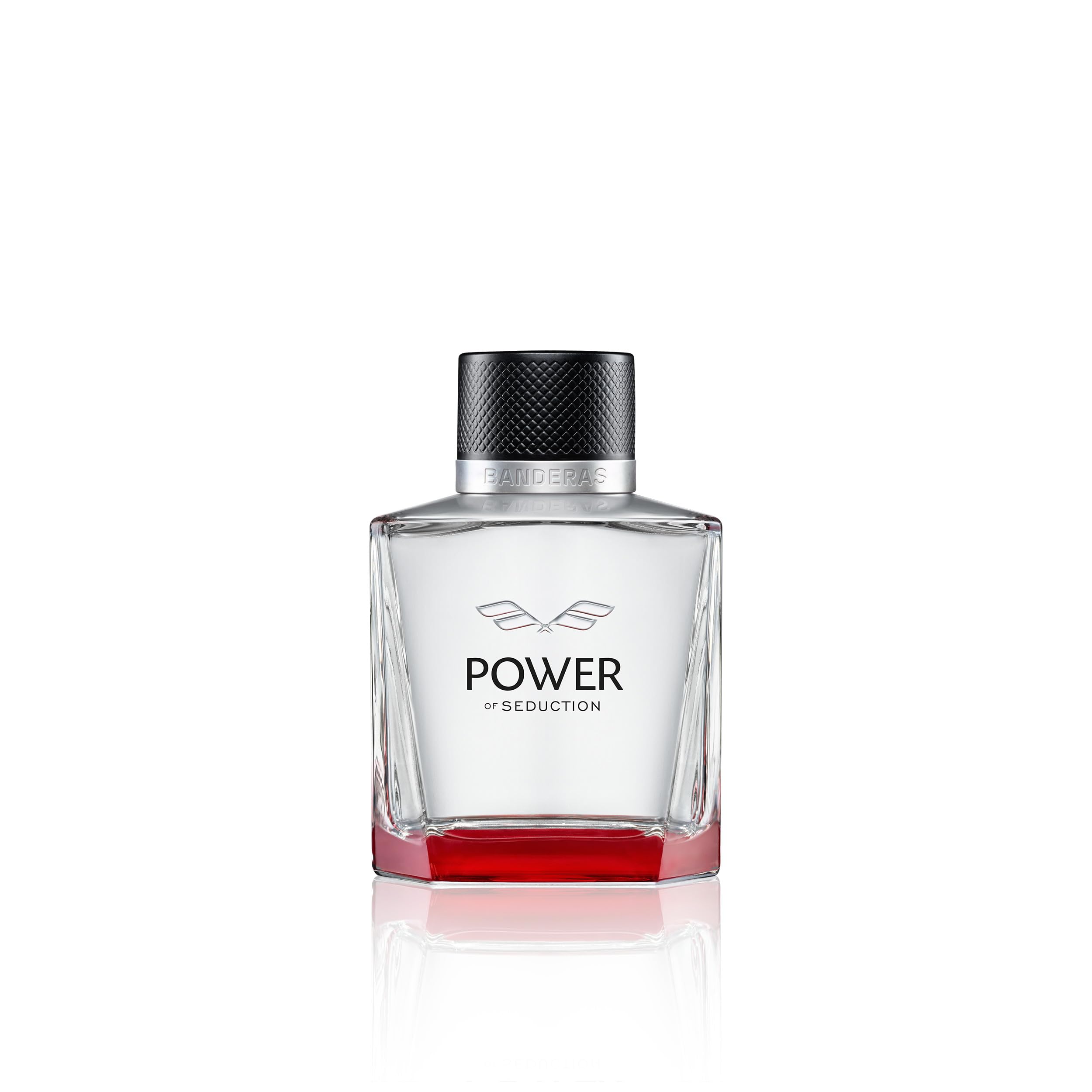 Banderas Perfumes - Power of seduction - Eau de toilette Spray for Men - Long Lasting - Masculine, Elegant and Sexy Fragance - Lavender, Apple and Woody Notes - Ideal for Day Wear - 100 ml