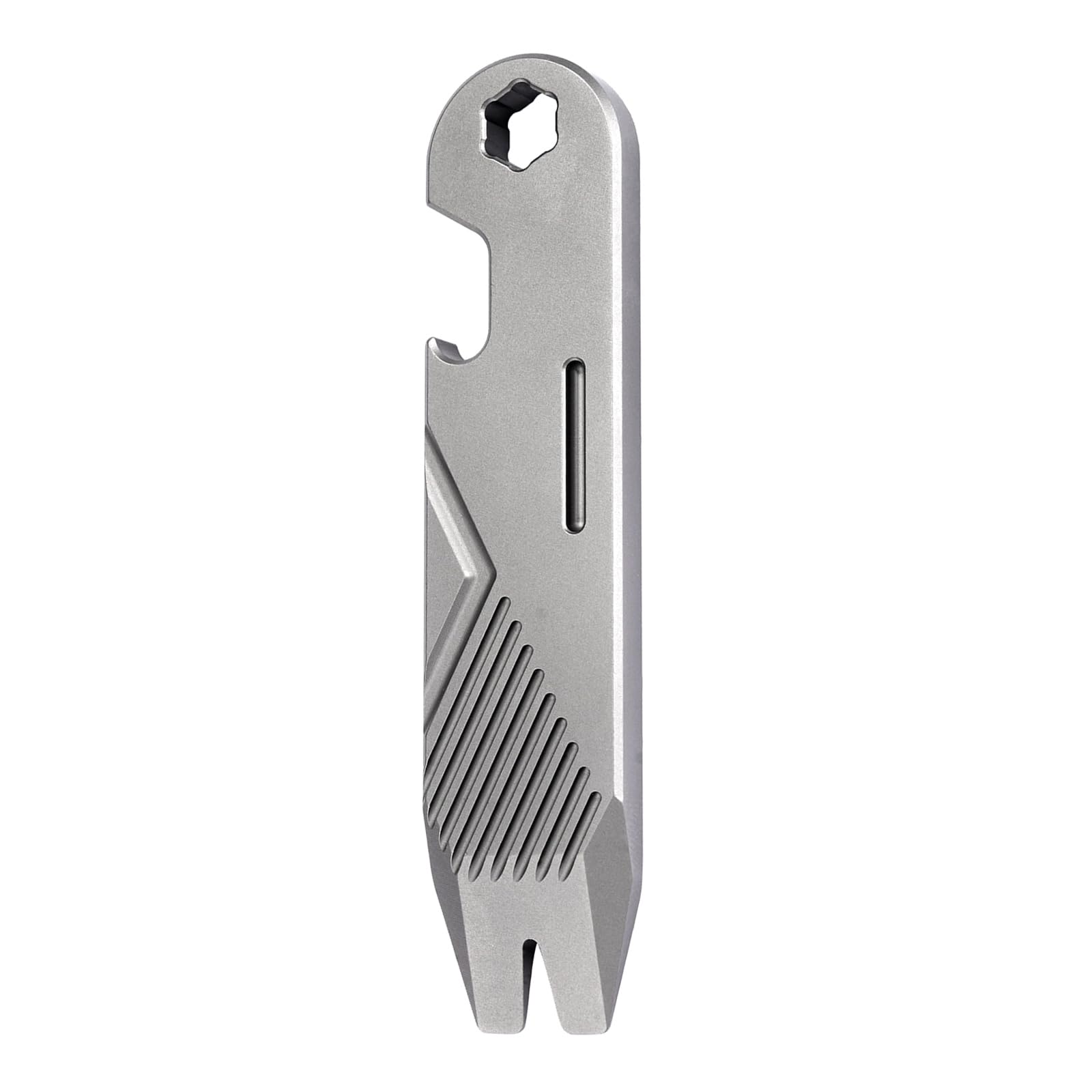 Lerpwige Tgc03 Portable Metal Alloy Bar Outdoor Bottle Opener Nail Puller Outdoor Camping Tool For Backpacker Explorer