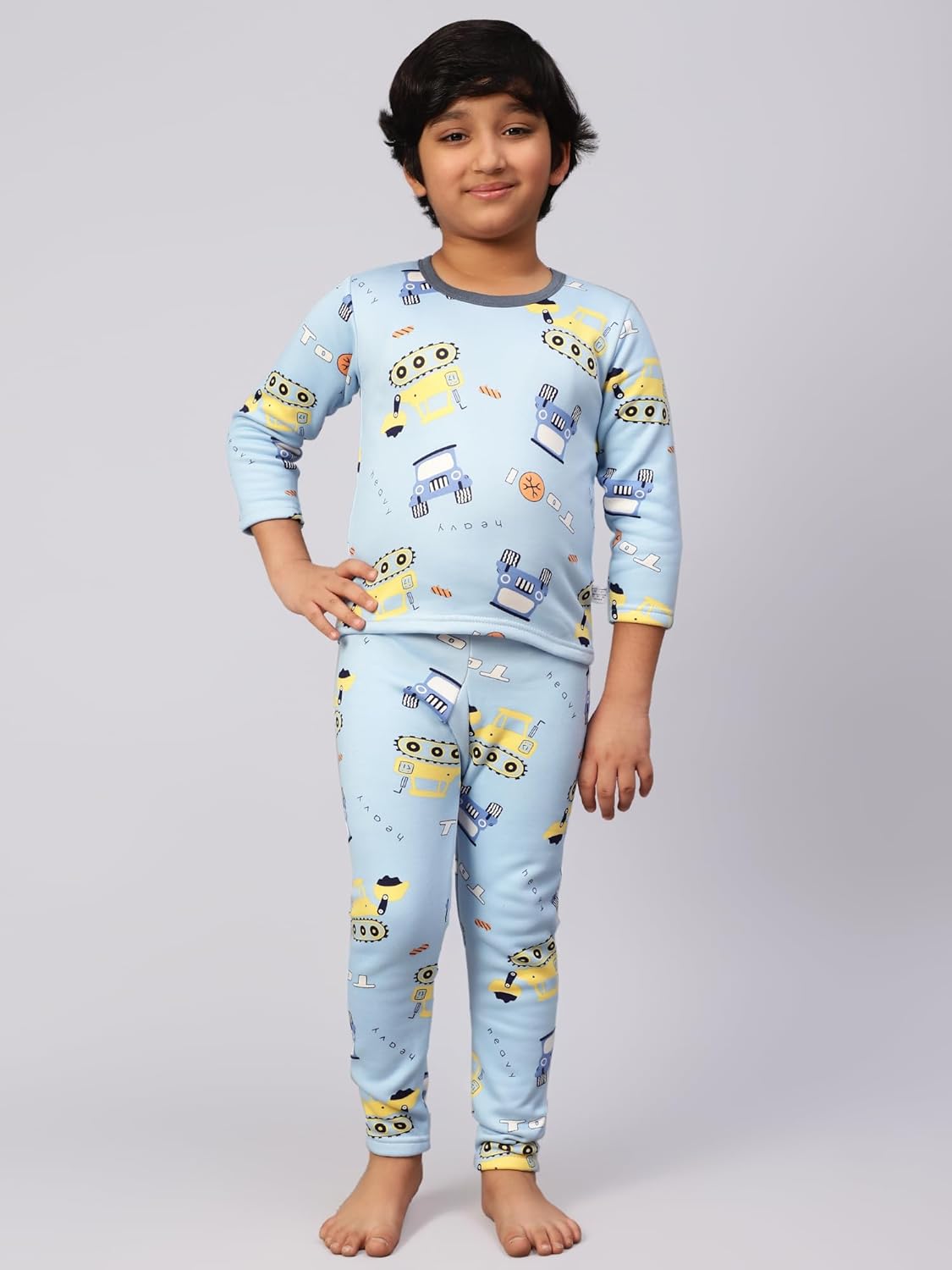 Bubble Berry Winter Night Suit for Boys | 2 to12 Years | Fleece Fabric with Blue Galaxy Print Bubble Berry Winter Night Suit for Boys | 2 to12 Years | Fleece Fabric with Blue Galaxy Print