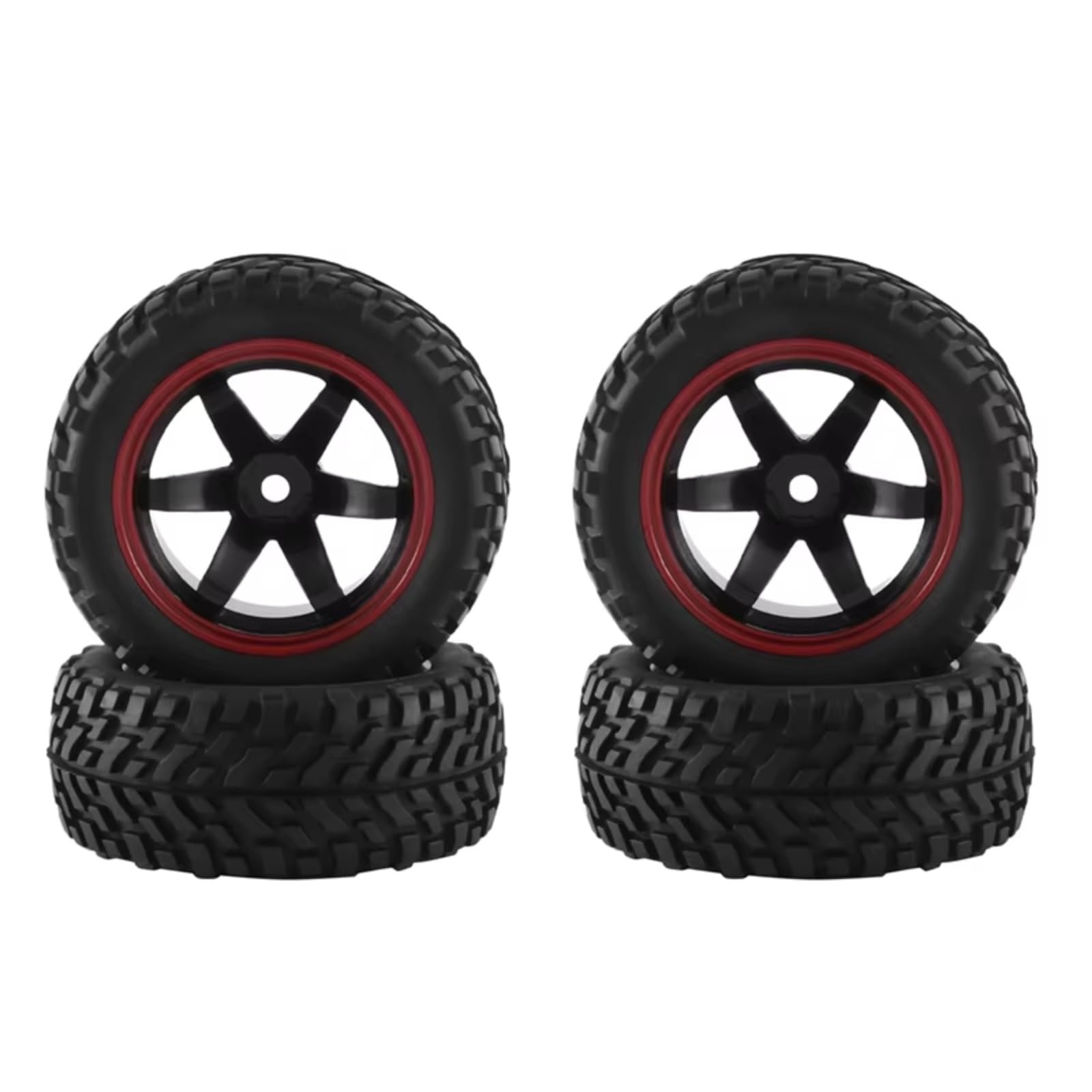 Neumáticos Coche RC para Wltoys 144001 144010 124007 124019 para Tamiya TT02B para HSP 1/10 1/12 1/14 4 Piezas 75 Mm Rueda, Neumático Coche Rally Todoterreno para Buggy Piezas