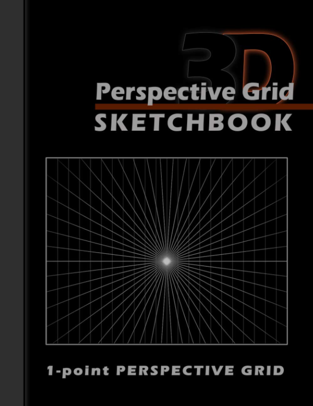 Buy Perspective Grid Sketchbook 1Point Perspective Grid 170 Pages