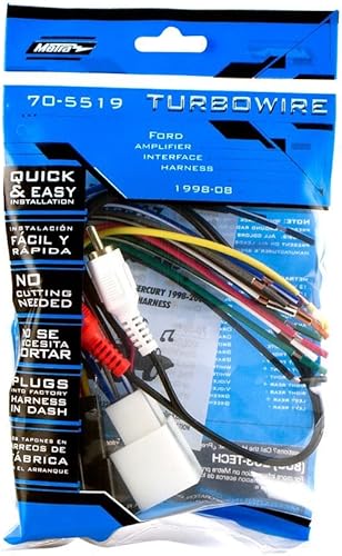 Miniatura 2 de Metra 70-5519 Arnés de cableado de radio para Mustang 01-03 Mach 1 Amp Int