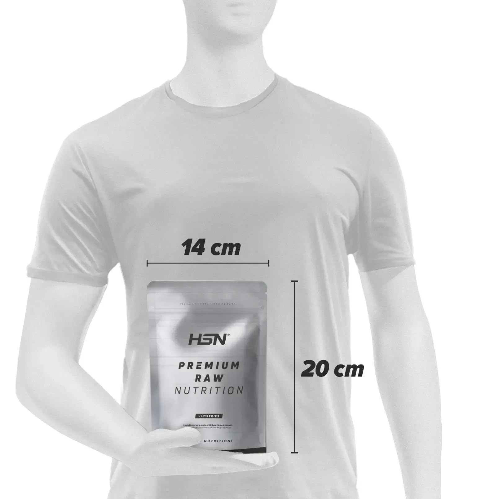 HSN Inositol en poudre (Myo-Inositol) | Sans goût 250 g = 500 portions | 100 % pur myo-inositol sans additifs ni excipients | Dosette non incluse | Sans OGM, Végan, Sans gluten