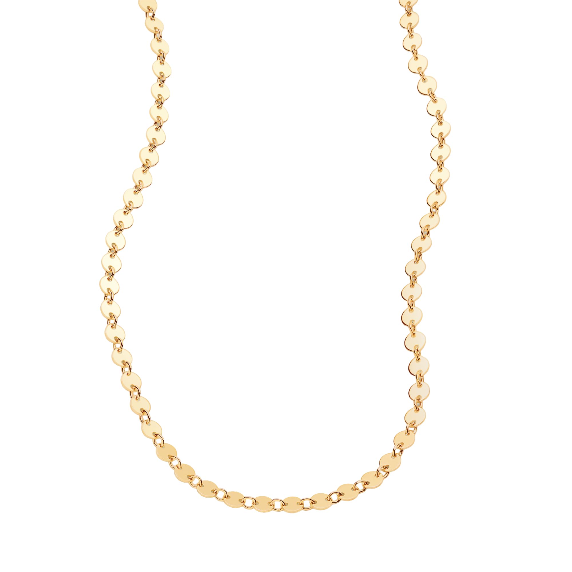 Made By Mary Poppy Choker Necklace – Delicate Linked Circle Necklace | Minimalist Layering Jewelry for Women | Everyday Elegant Necklace | Handmade